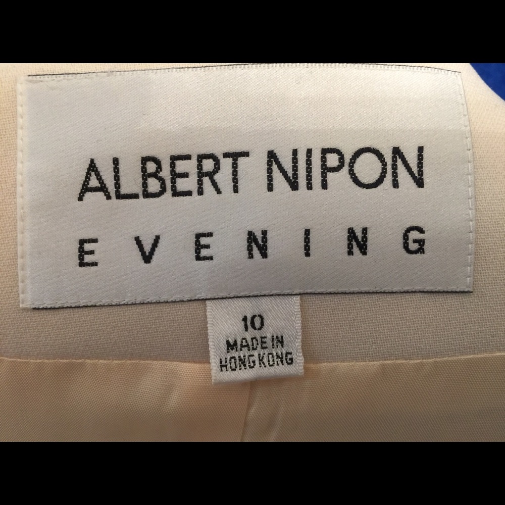 Beaded Albert Nipon Vintage Evening Jacket - Picture 4 of 8